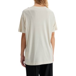 silk crewneck t-shirt