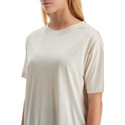 silk crewneck t-shirt