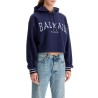 vichy logo cropped sweatshirt