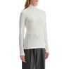 lightweight jersey top with turtle neck