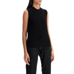 cashmere sleeveless sweater