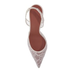 lace slingback holli dã©