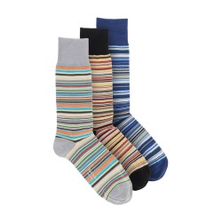 signature stripe socks