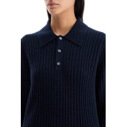 polo-inspired pullover