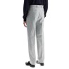 formal wool trousers with pleats