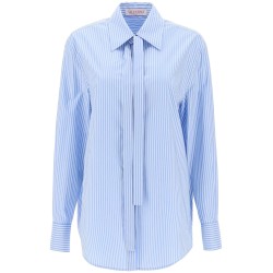 striped poplin shirt