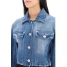 cropped denim jacket