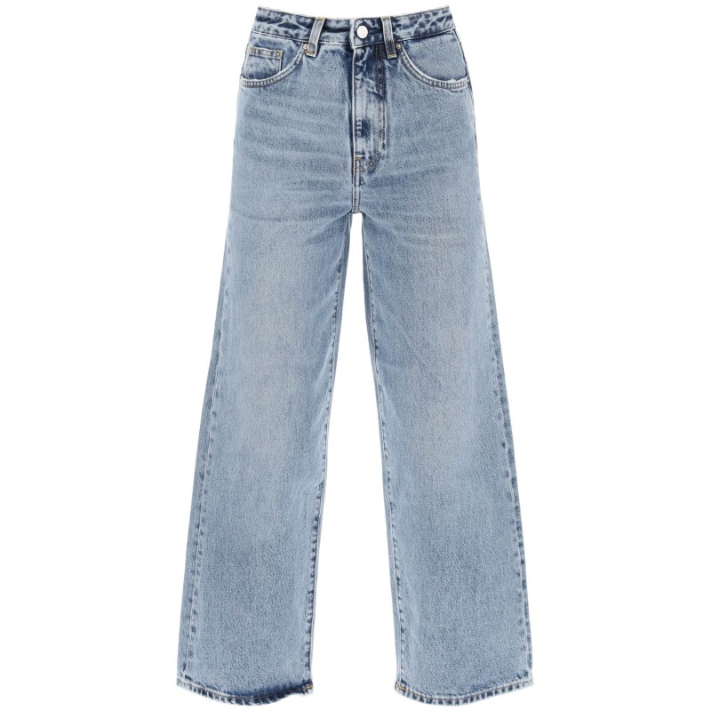 cropped flare jeans