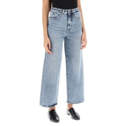 cropped flare jeans