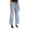 cropped flare jeans