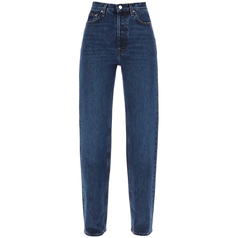 organic denim classic cut jeans