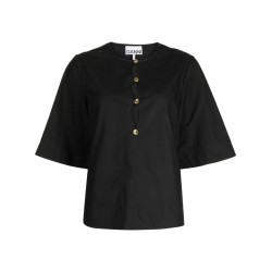 Cotton poplin blouse