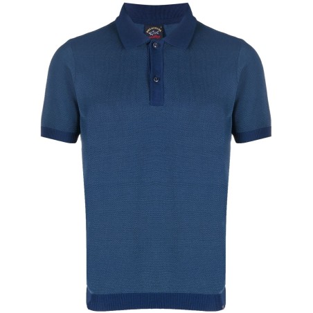 Knitted poloshirt