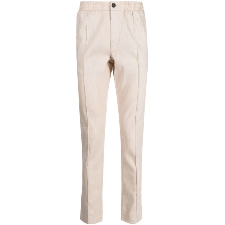 Linen pintuck pant