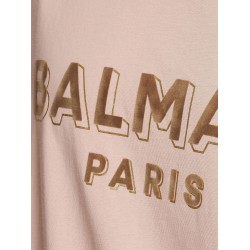 Balmain flock & foil t-shirt