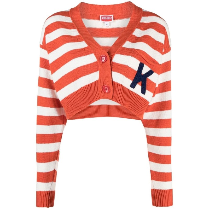 Nautical stripes cardigan