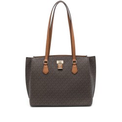 Large top-zip tote