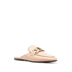 Cuoio leg.79a sabot mules