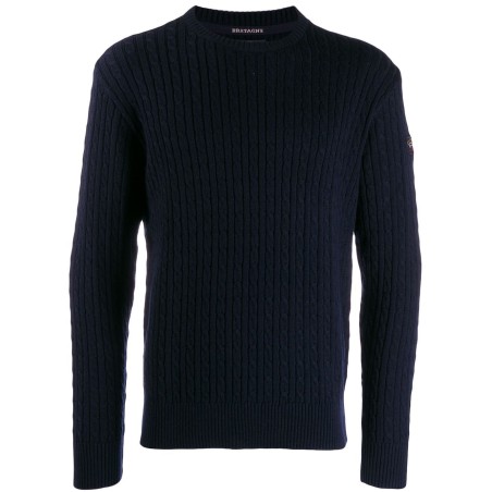 Knitted roundneck sweater