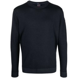 Knitted roundneck sweater