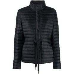 Belted packable puffer