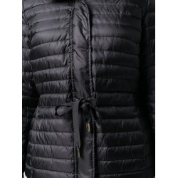 Belted packable puffer