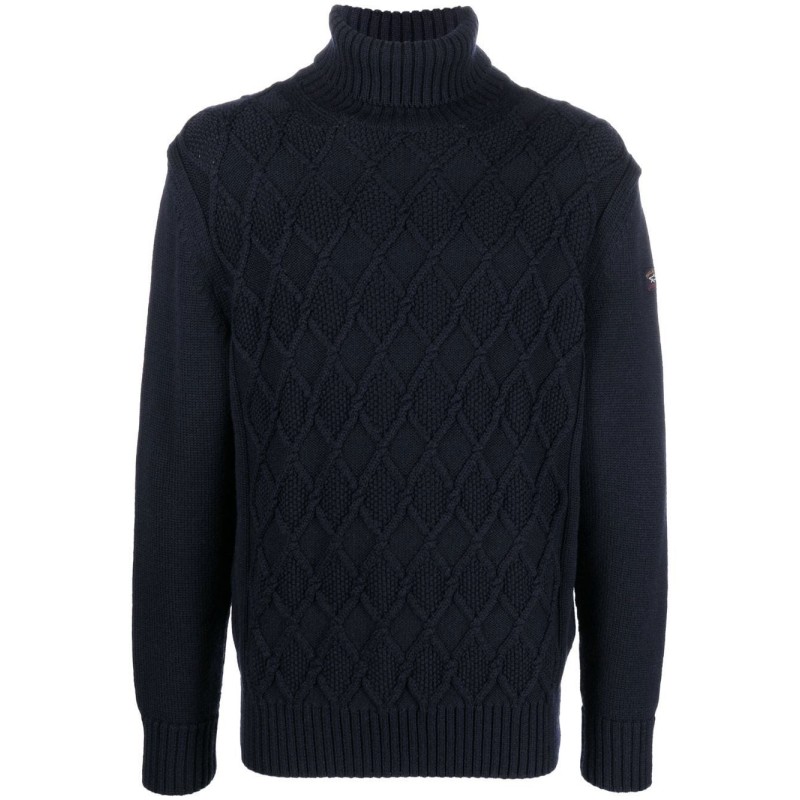 Woollen turtleneck sweater