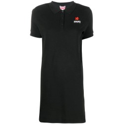 Crest logo polo dress