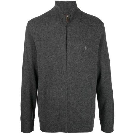 Long sleeve full zip sweater