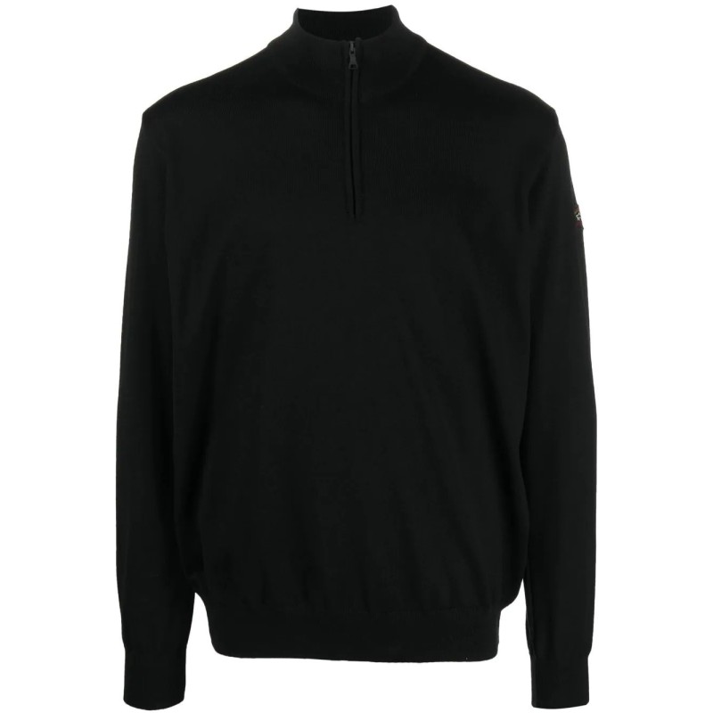 Wollen zipped pullover