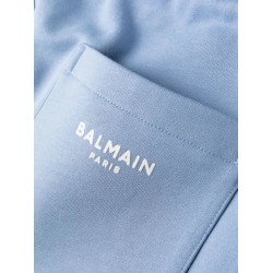 Ribbed balmain sweatpants