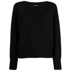 L/s seamed shoulder sweater