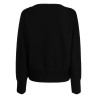 L/s seamed shoulder sweater