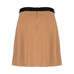 Pleated mini skirt