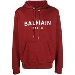 Balmain printed hoodie