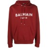 Balmain printed hoodie