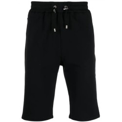 Balmain flock bermuda shorts