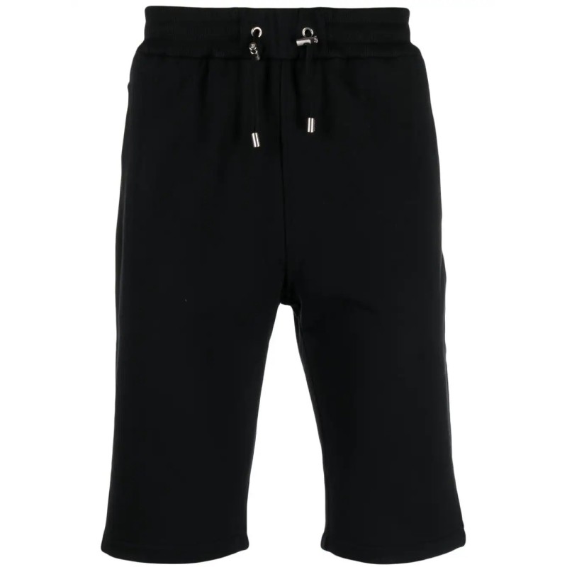 Balmain flock bermuda shorts