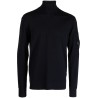 Polo collar sweatshirt