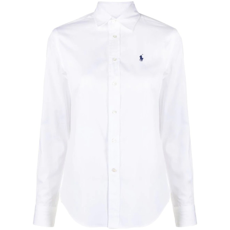 Long sleeve button front shirt