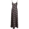 Tank sleeve chain maxi dress