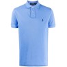 Custom slim mesh polo shirt