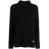 Funnel neck ls sweater