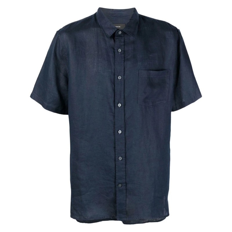 Linen short sleeve shirt