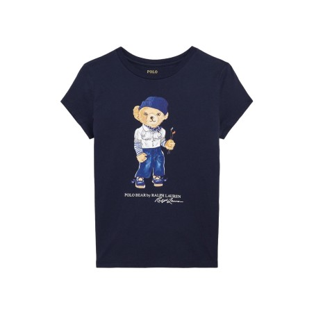 Short sleeve bear tee (7-16)