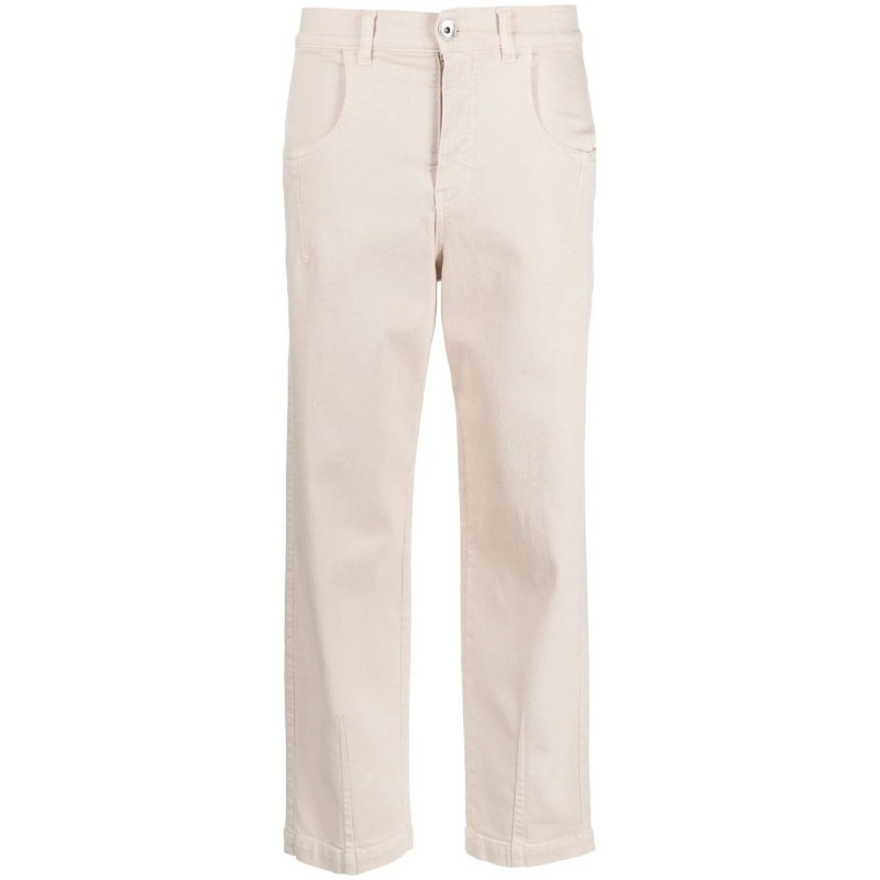 Pinces denim pants