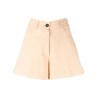 Canvas cotton shorts