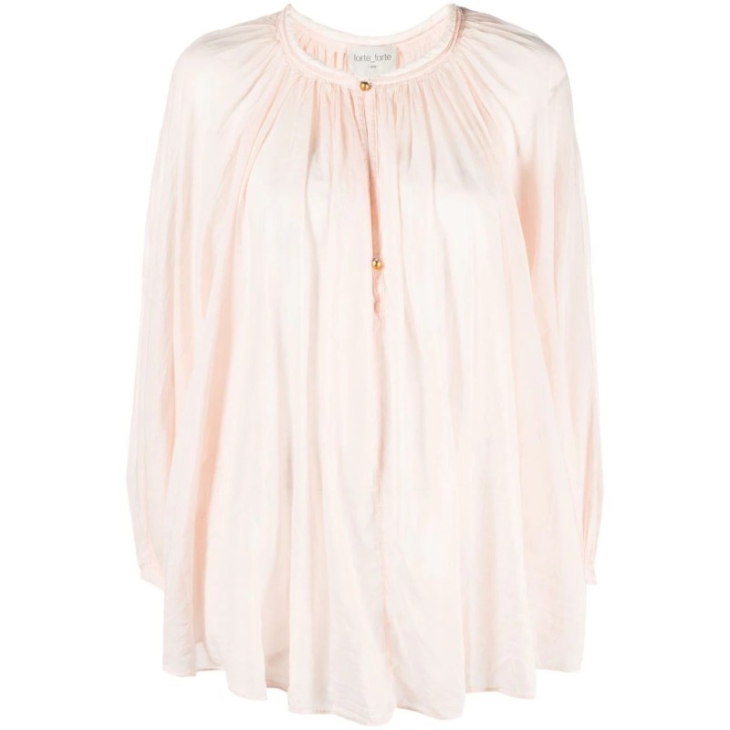 Cotton silk  bohemian shirt