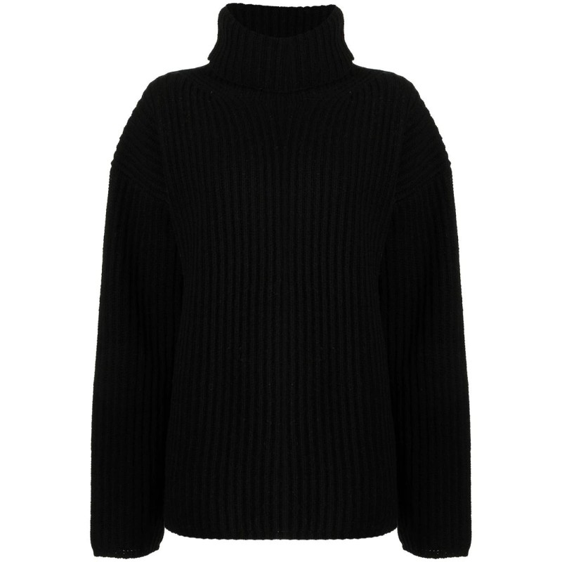 High neck sweater