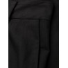 Drapey suiting wide leg pant